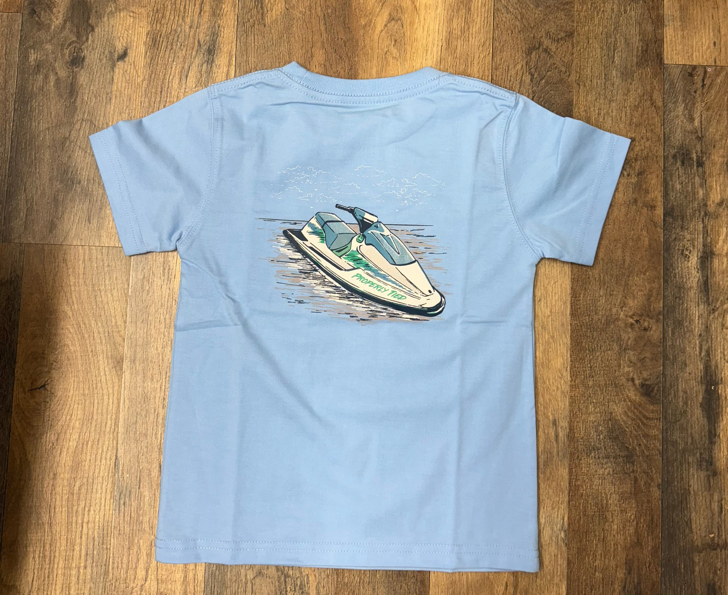 Properly Tied Jet Ski SS Light Blue