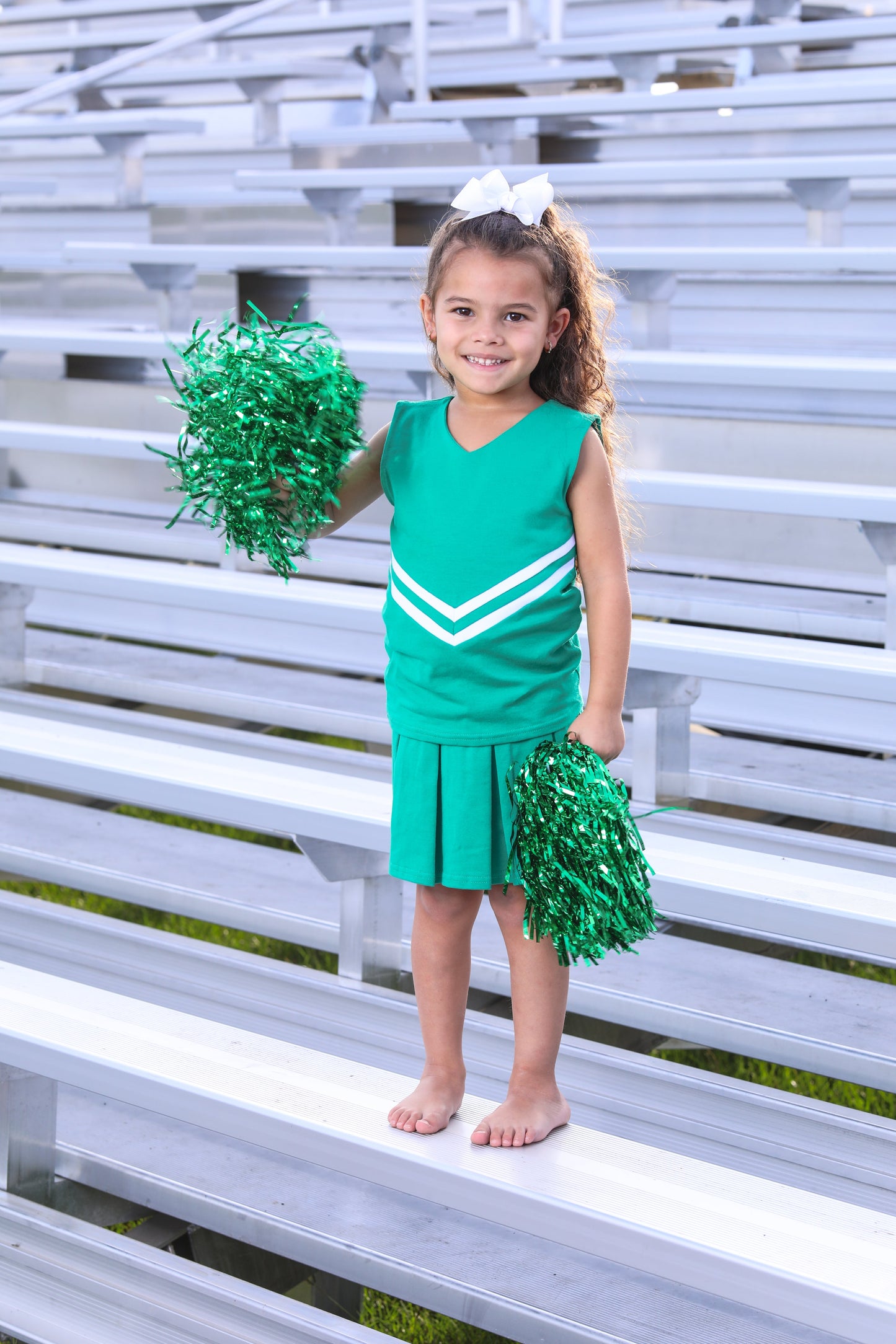 Trotter Street Green Cheer Uniform