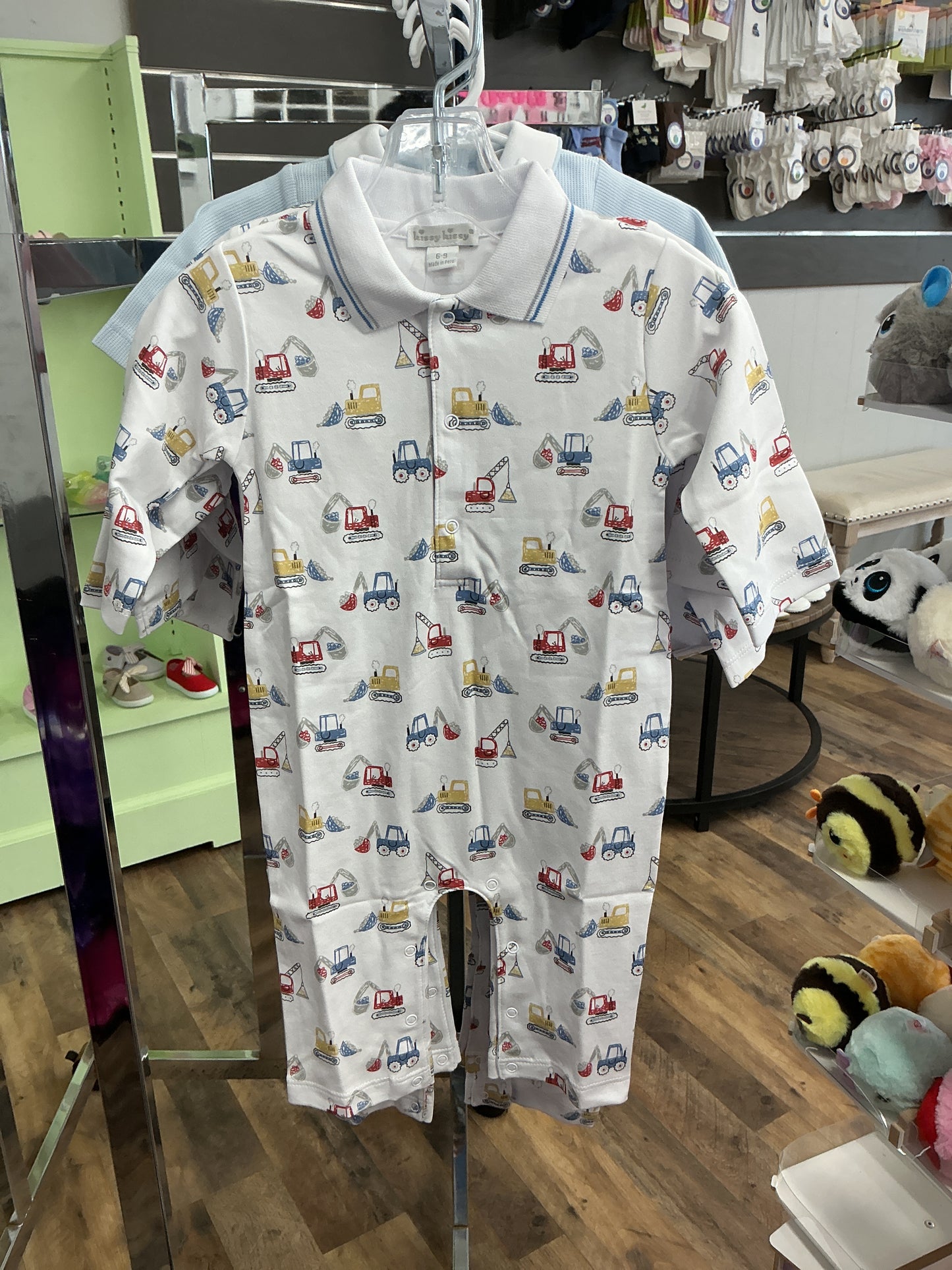 Kissy Kissy Construction Playsuit