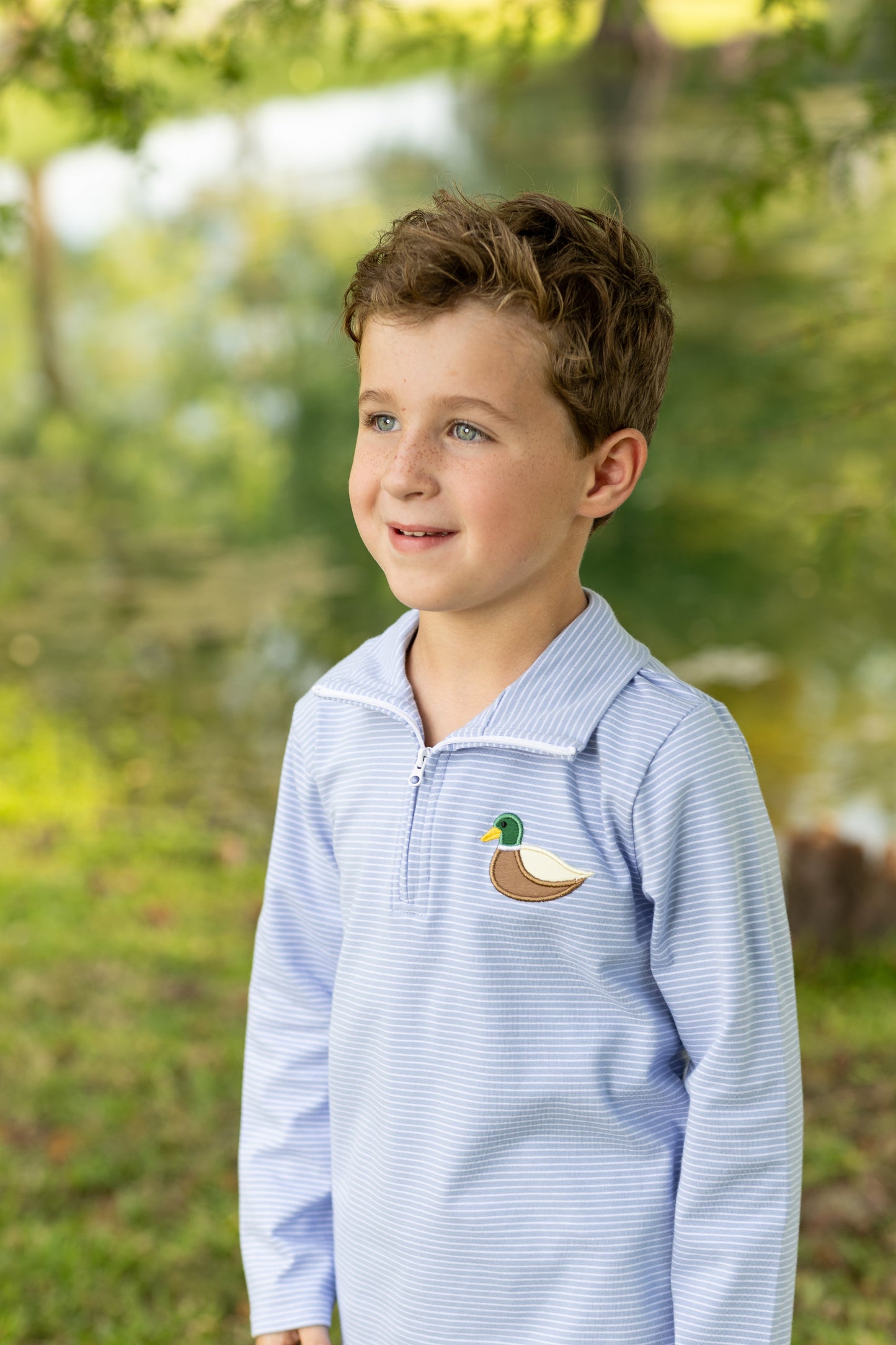 Trotter Street Mallard 1/4 Zip Pullover