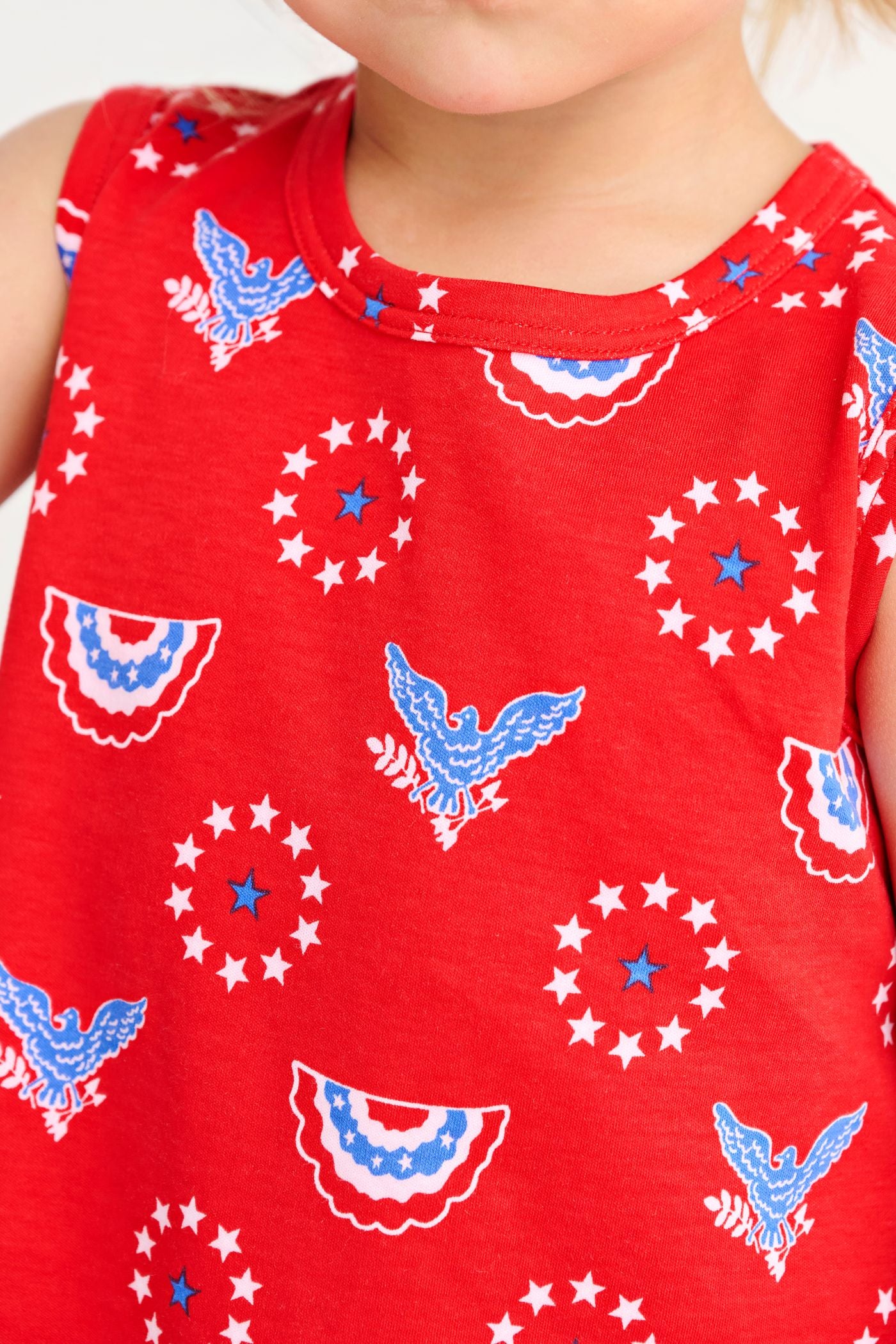 TBBC Star Spangled Swag Sleeveless Polly