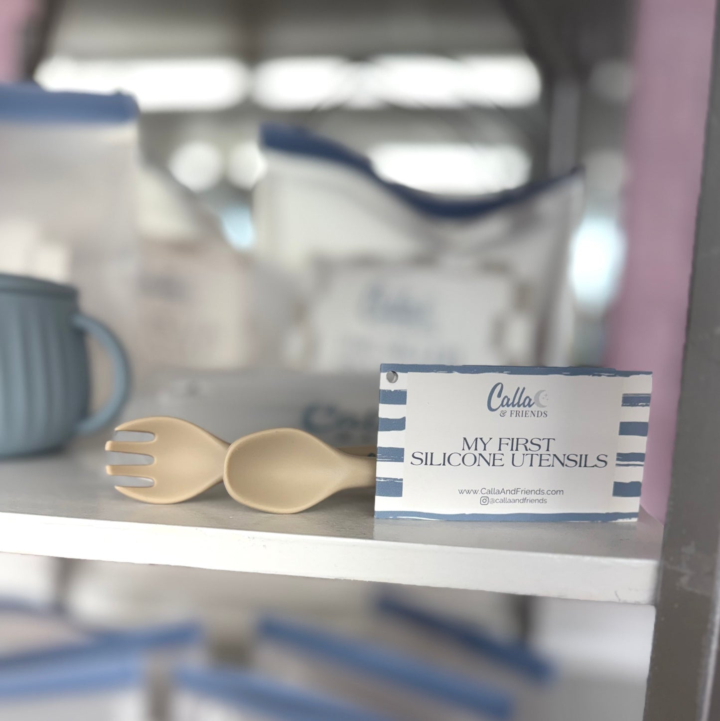 Calla & Friends My First Silicone Utensils