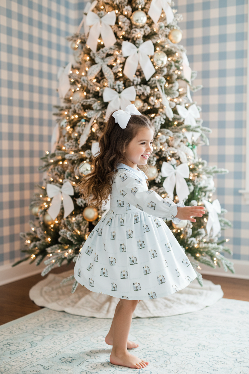 Cypress Row Oh Holy Night Long Sleeve Dress