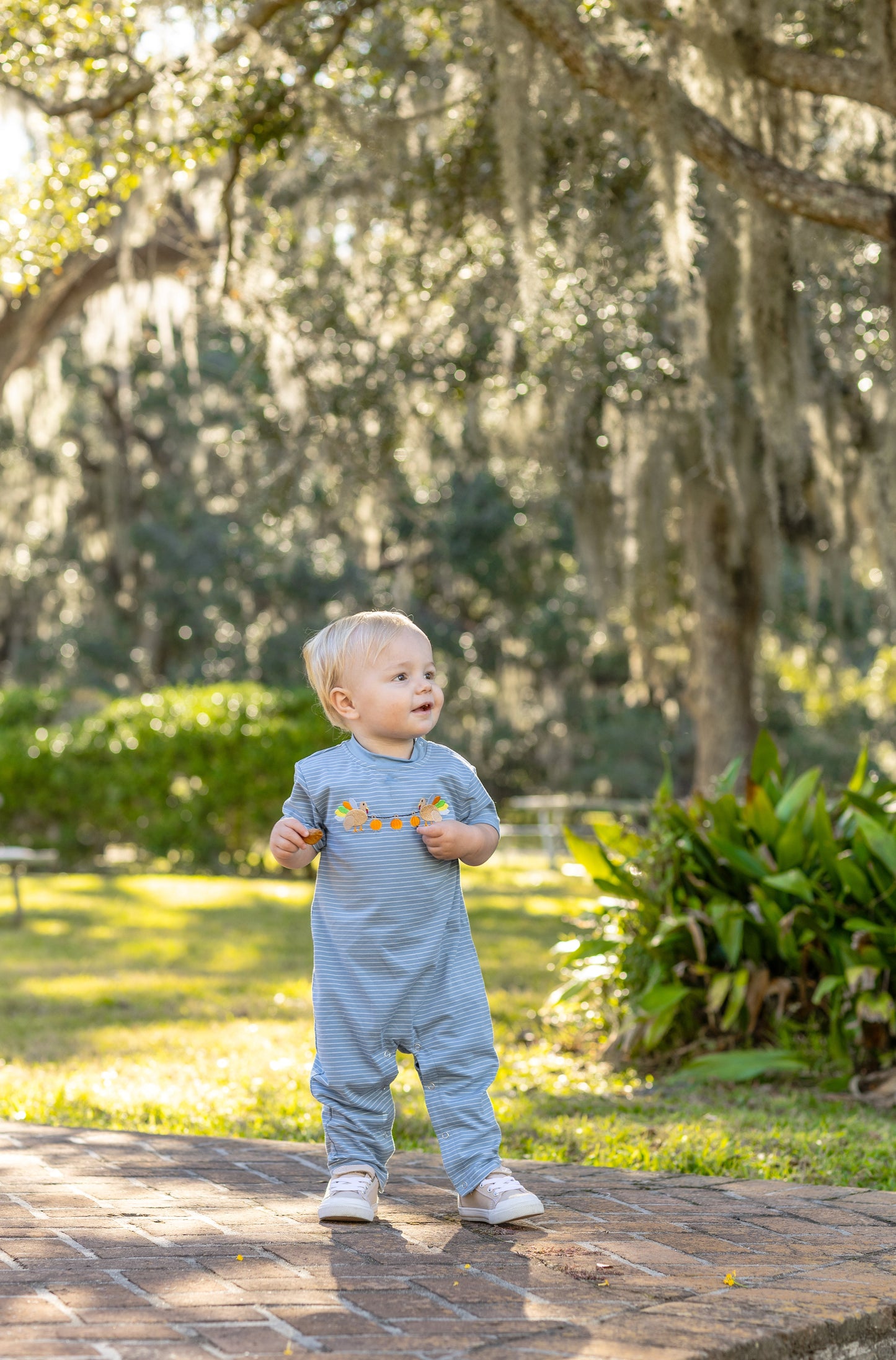 Trotter Street Boy Turkey Romper