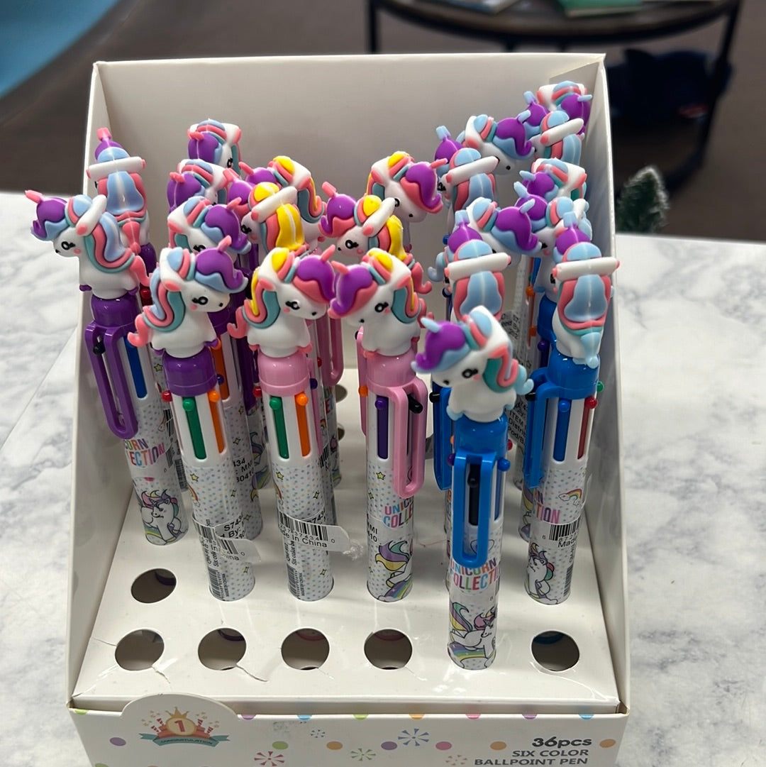 Unicorn ballpoint pens