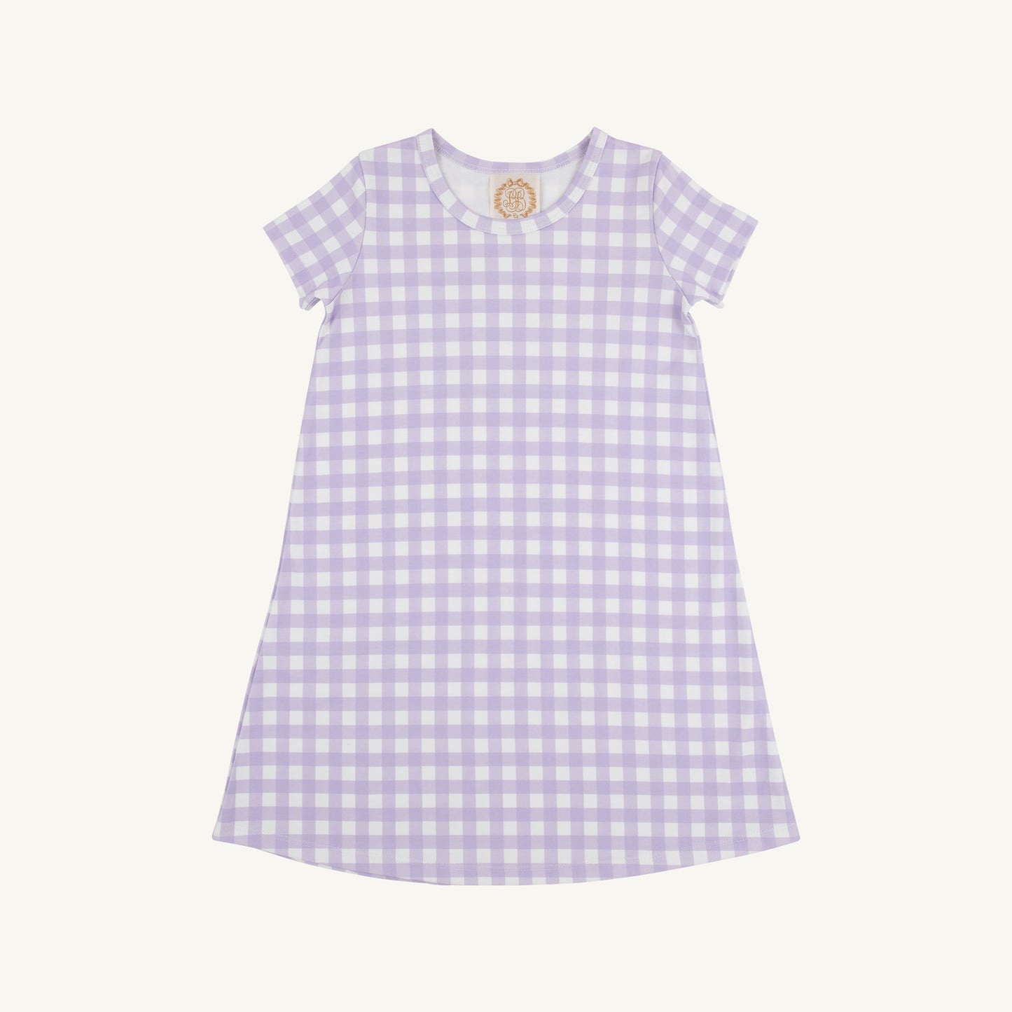 TBBC Lavender Gingham Polly Play
