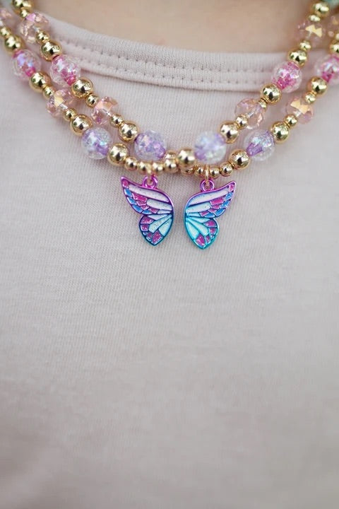 Great Pretenders Butterfly Wishes BFF Necklace