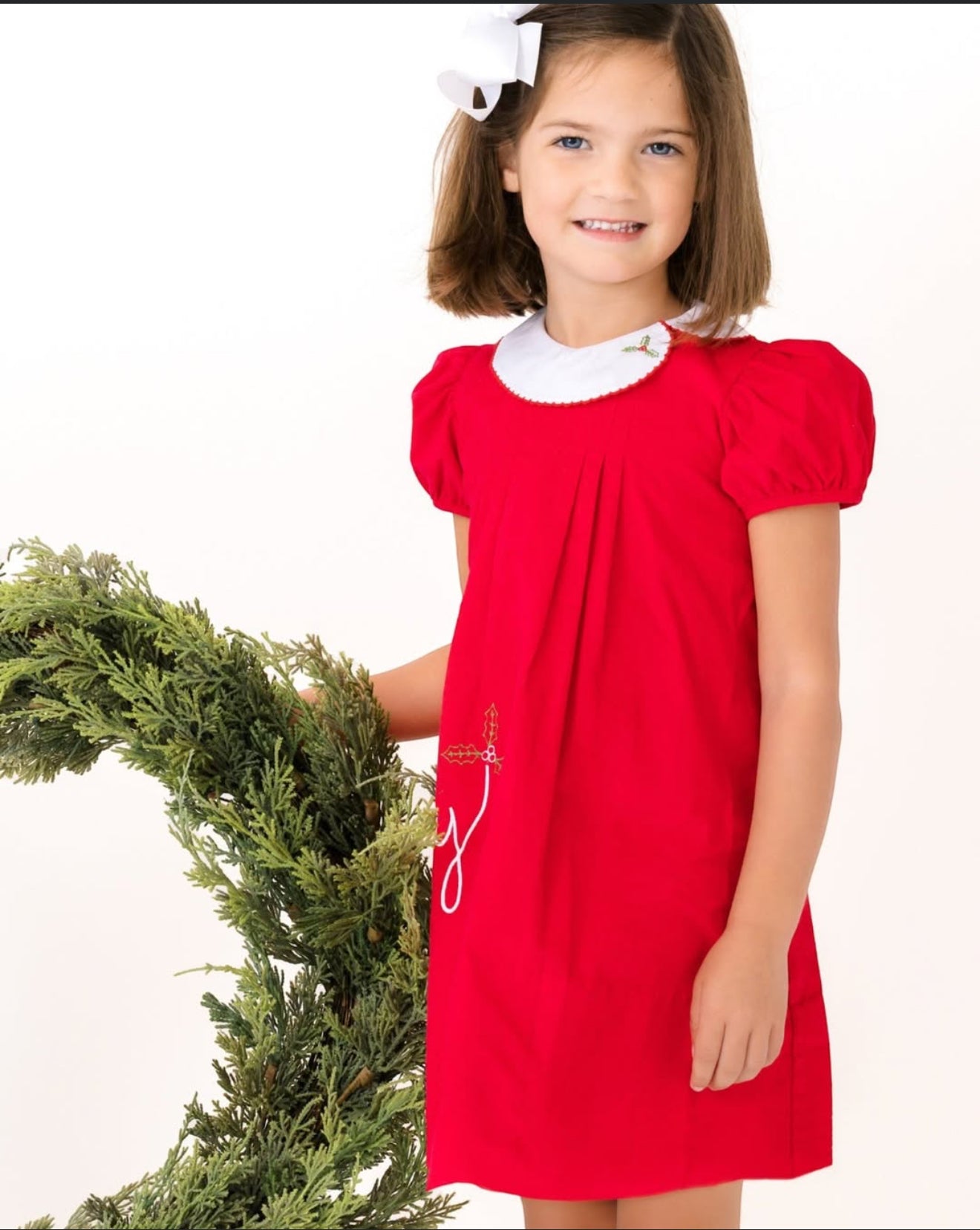 Lullaby Set Red Corduroy Merry Dress