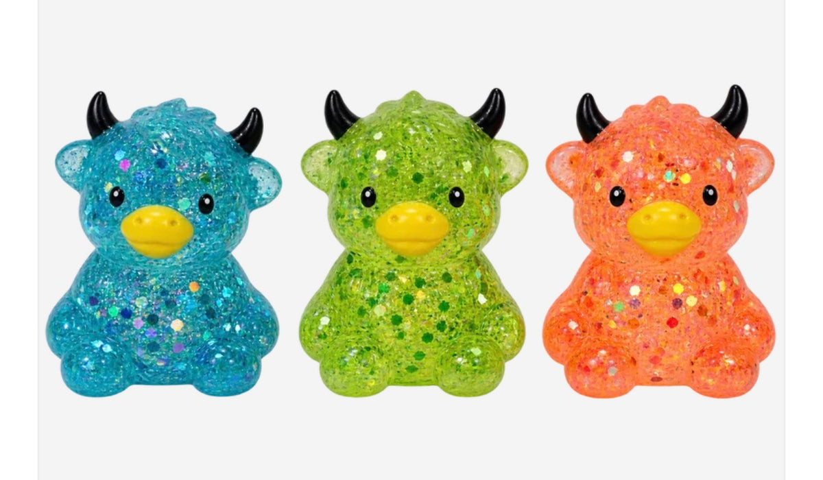 Glitter Cow Squishy