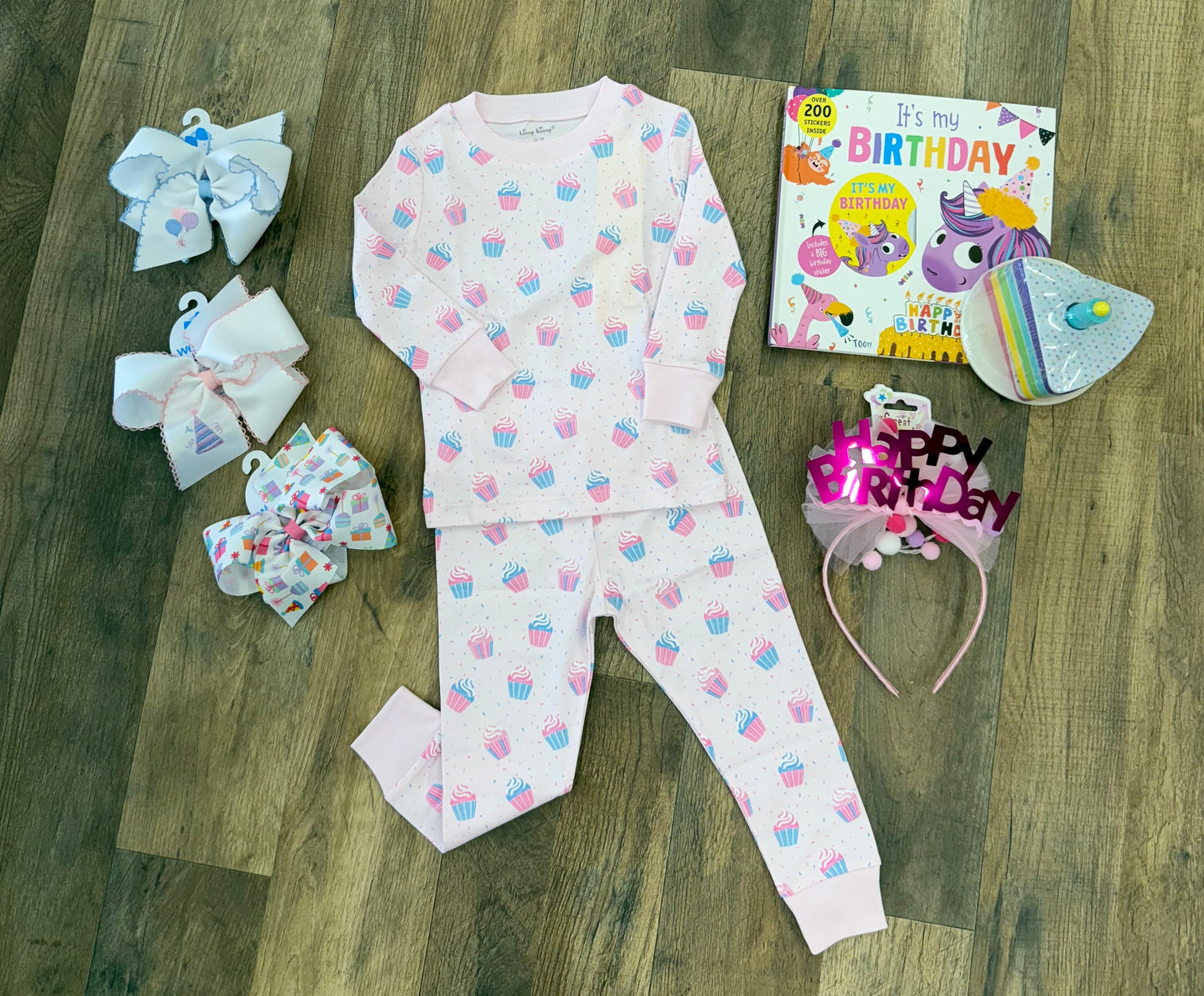Kissy Kissy Cupcake Pajamas