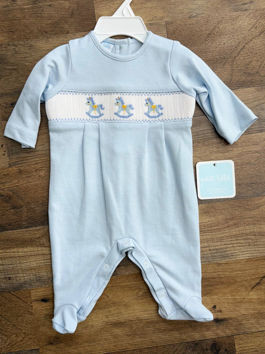 Petit Bebe Rocking Horse Footie