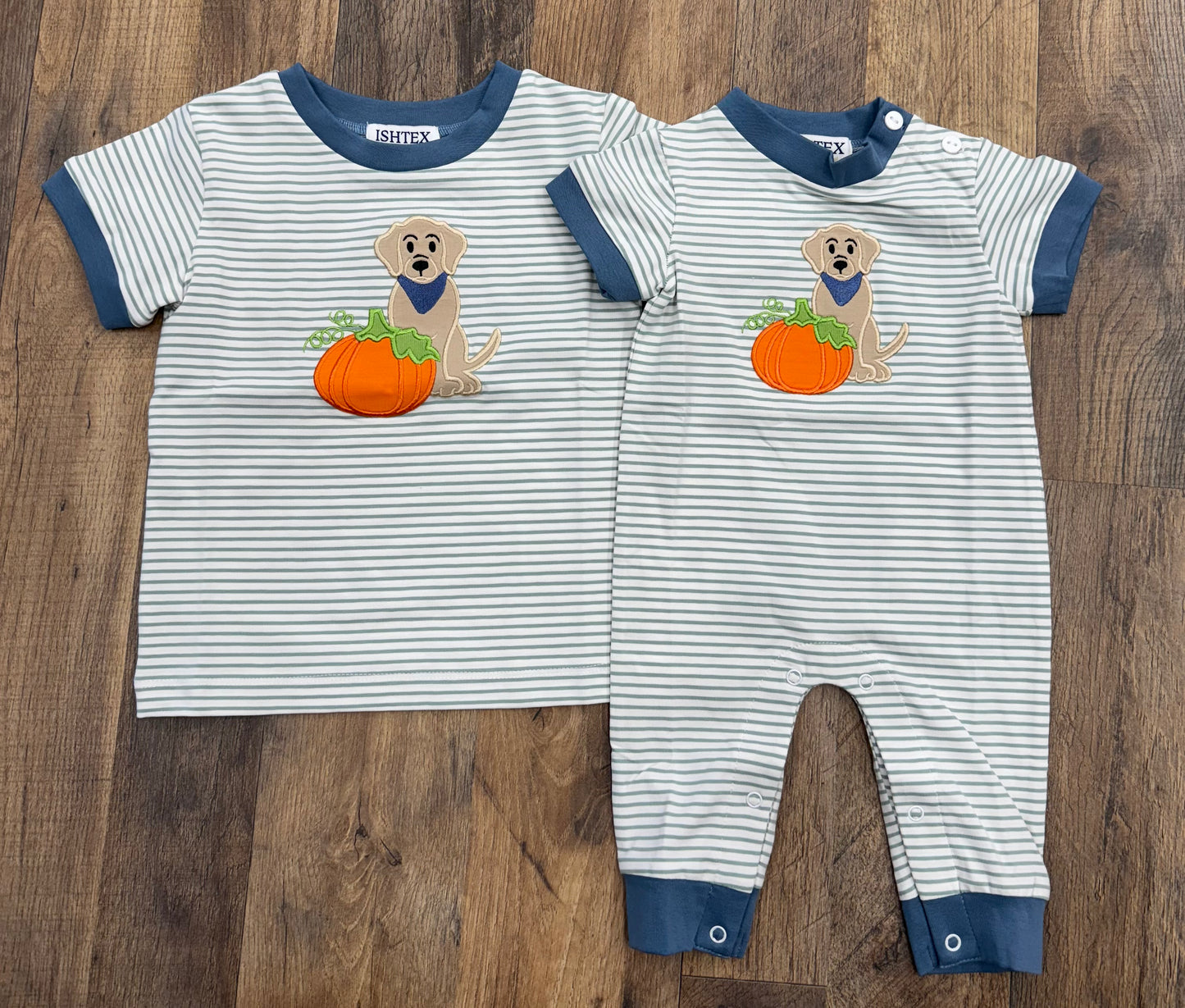 Ishtex Pumpkin Boy Romper
