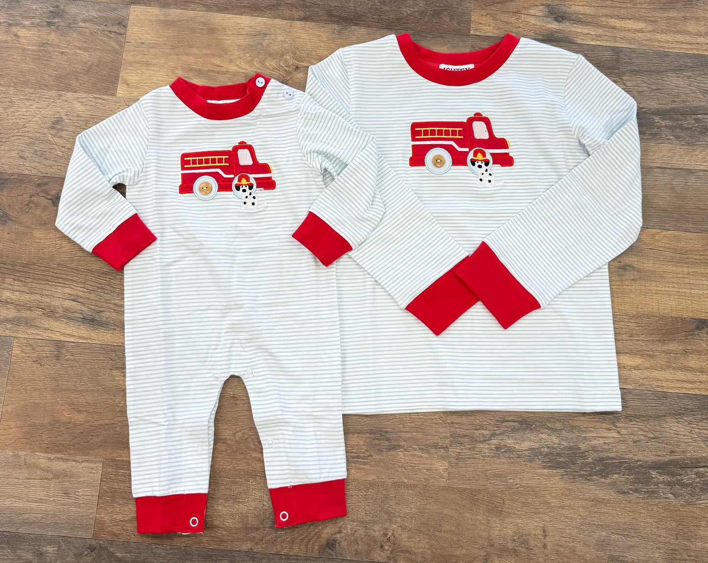 Ishtex Fire Engine Romper