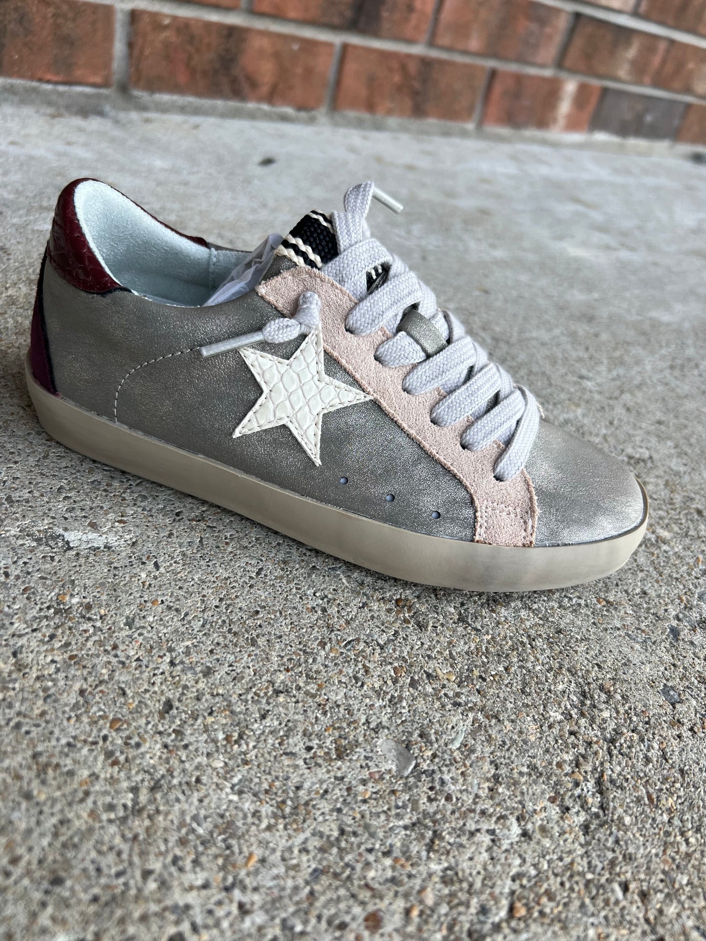 Shu Shop Pewter Distressed Toddler