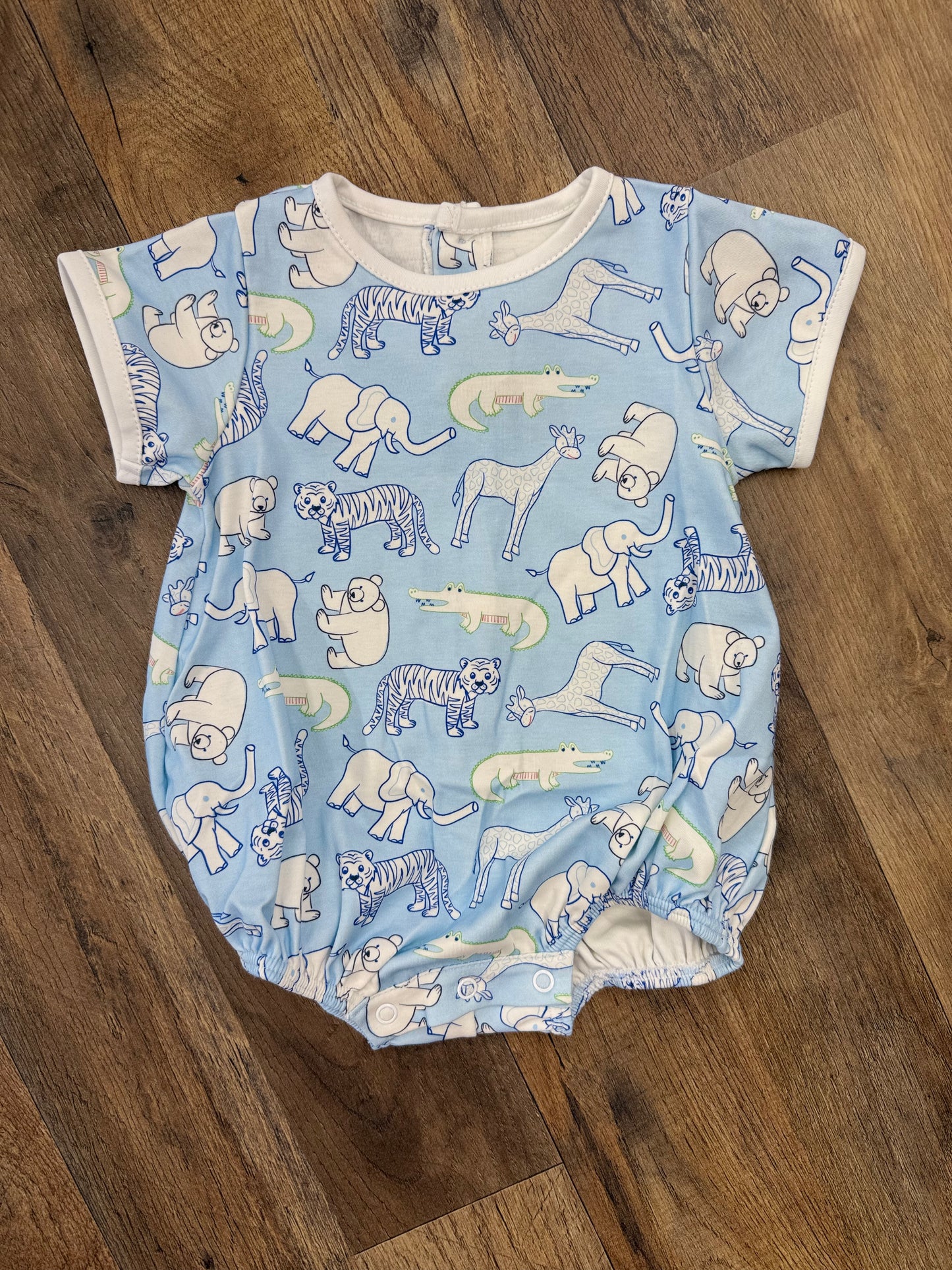 Lullaby Set Zoo Blue Bubble
