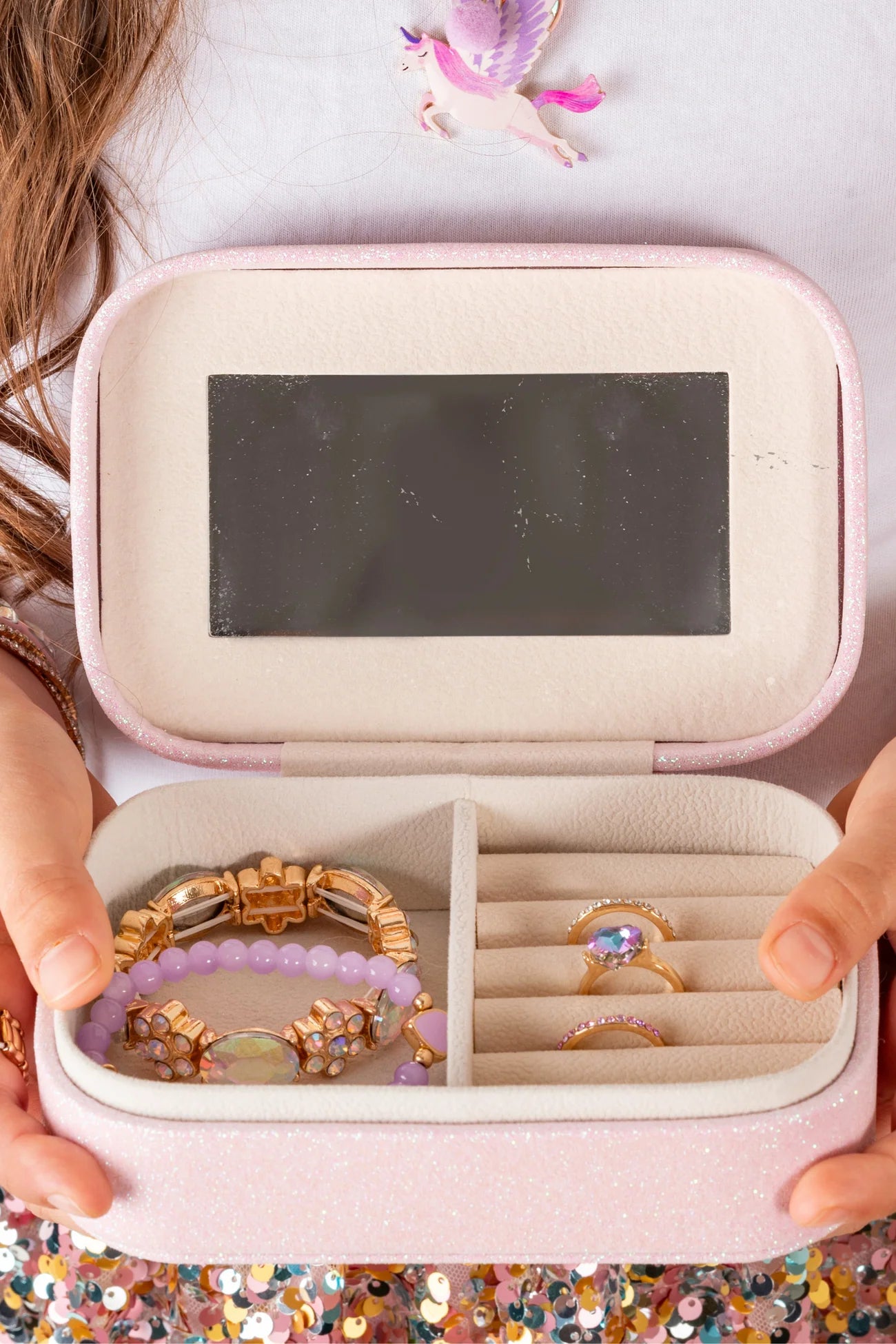 Great Pretenders Pretty Precious Unicorn Jewelry Box