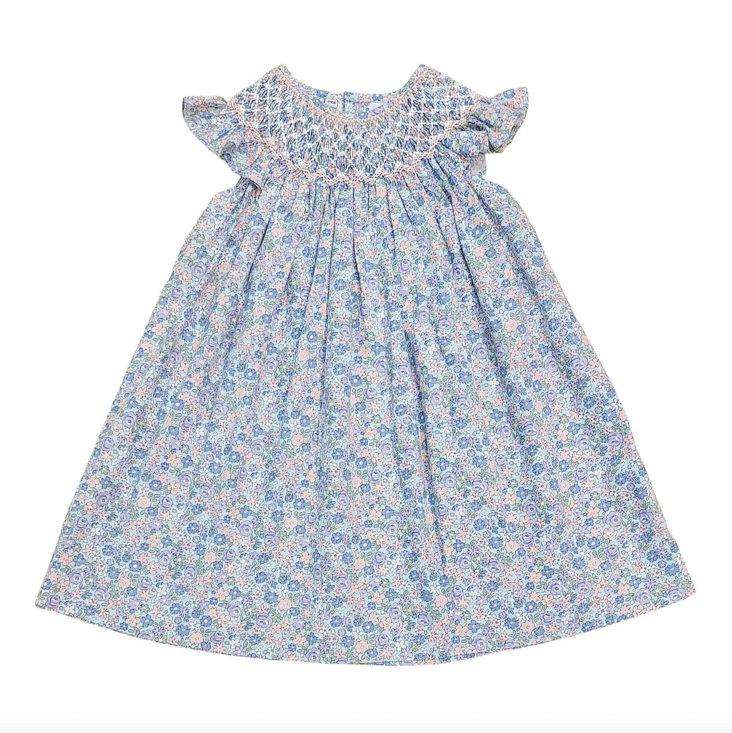 Sweet Dreams Floral Print Smocked Dress