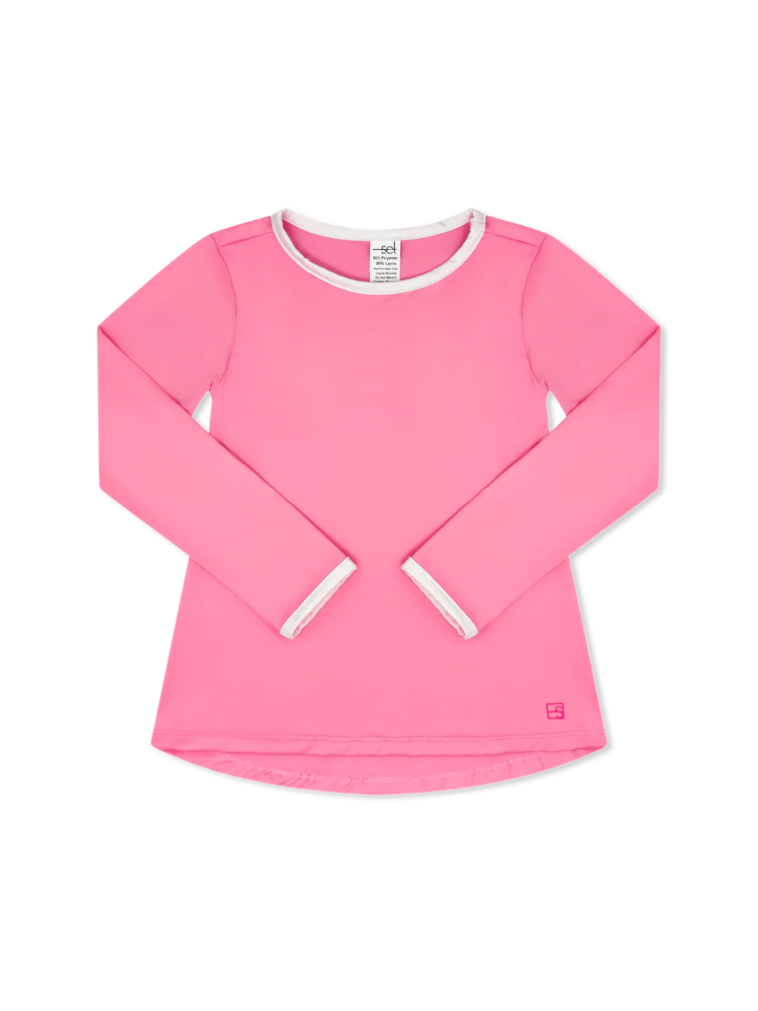 Set Fashions Bridget Long Sleeve Flamingo Pink