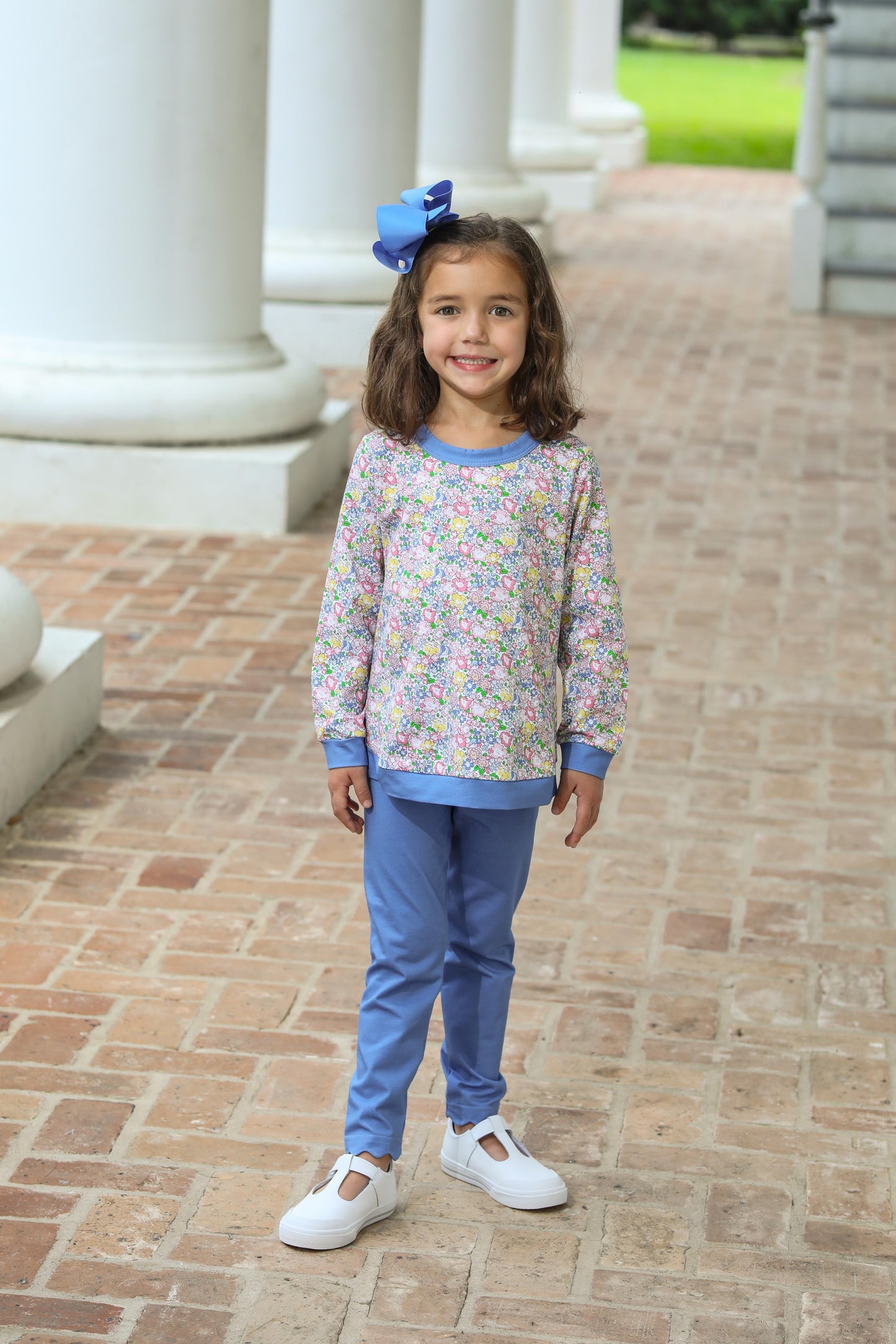 Trotter Street Floral Reagan Pants Set