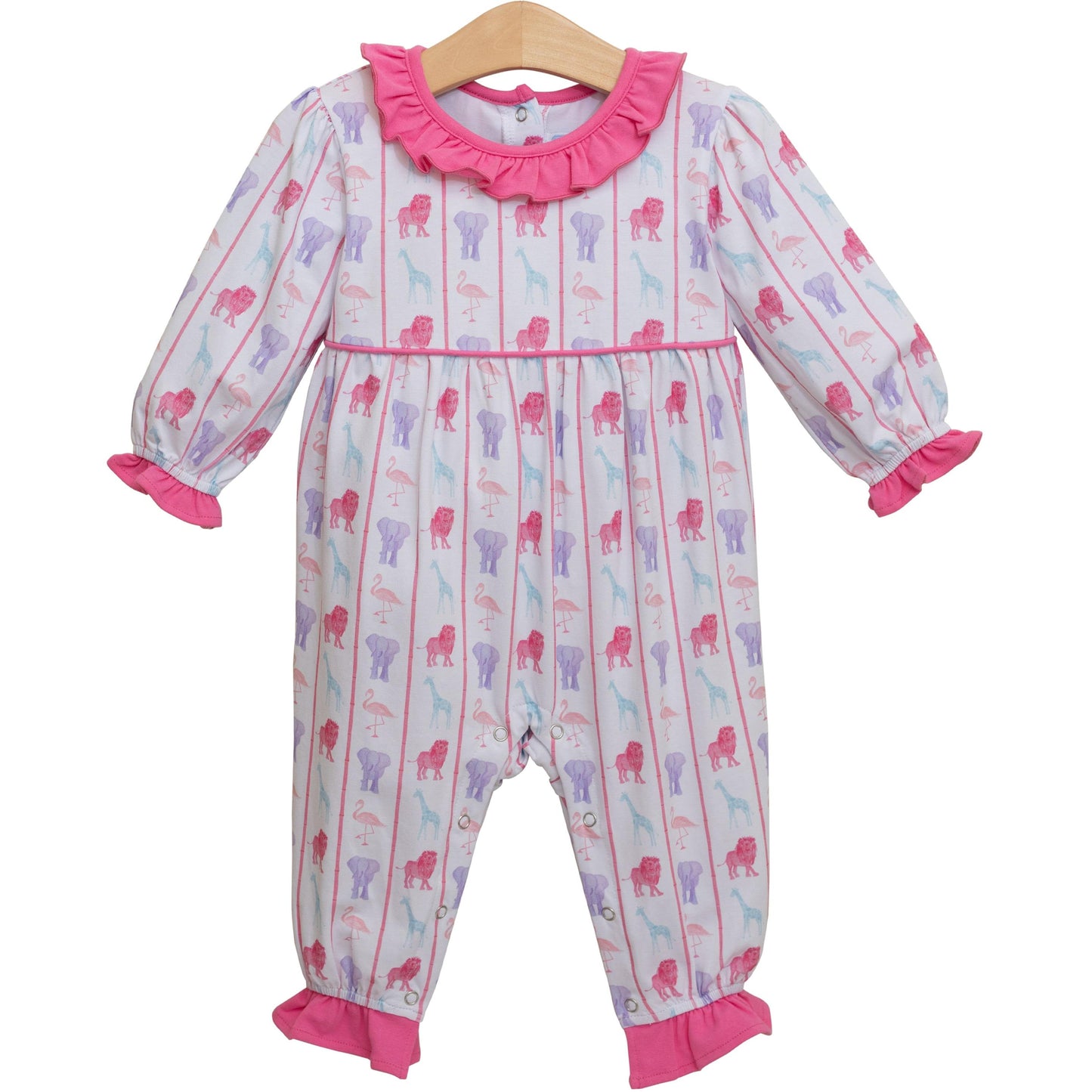 Trotter Street Welcome to the Jungle Ruffle Romper