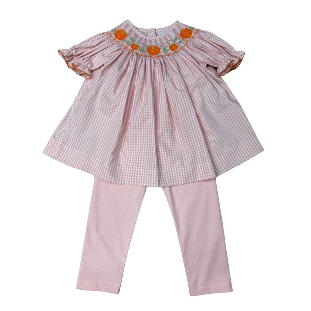 Delaney Pumpkin Bishop Legging Set