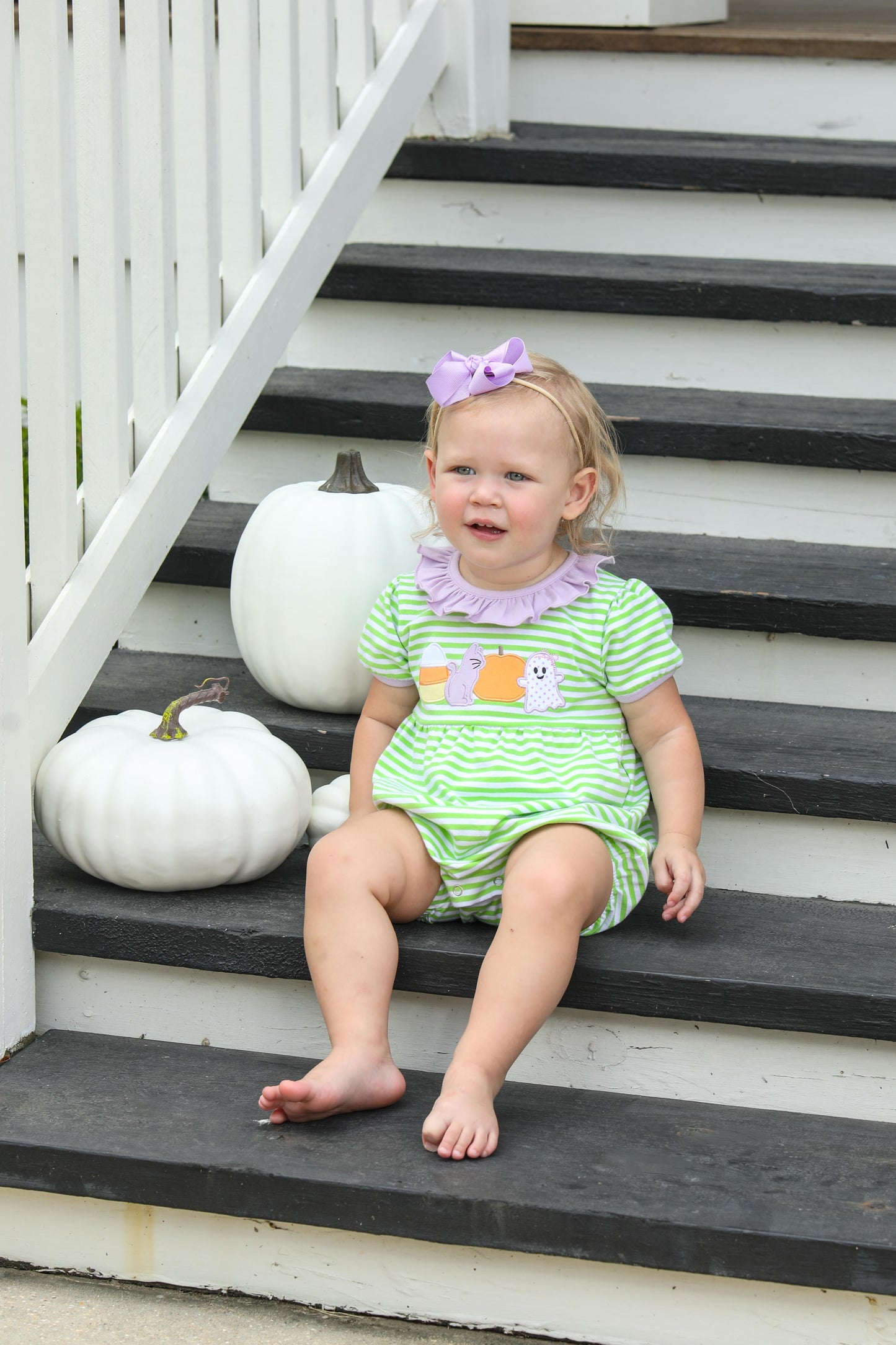 Trotter Street Halloween Ruffle Bubble