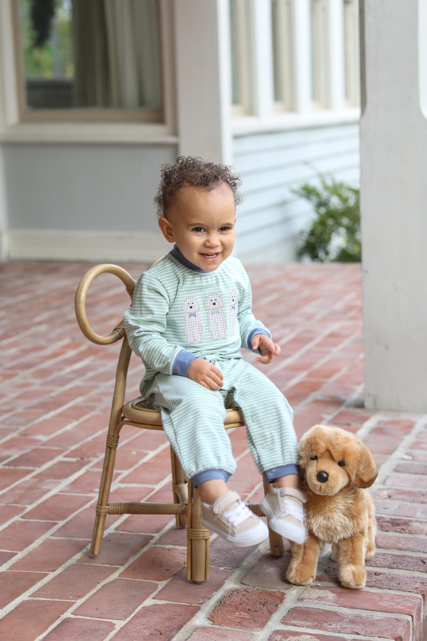 Trotter Street Doodle Boy Romper