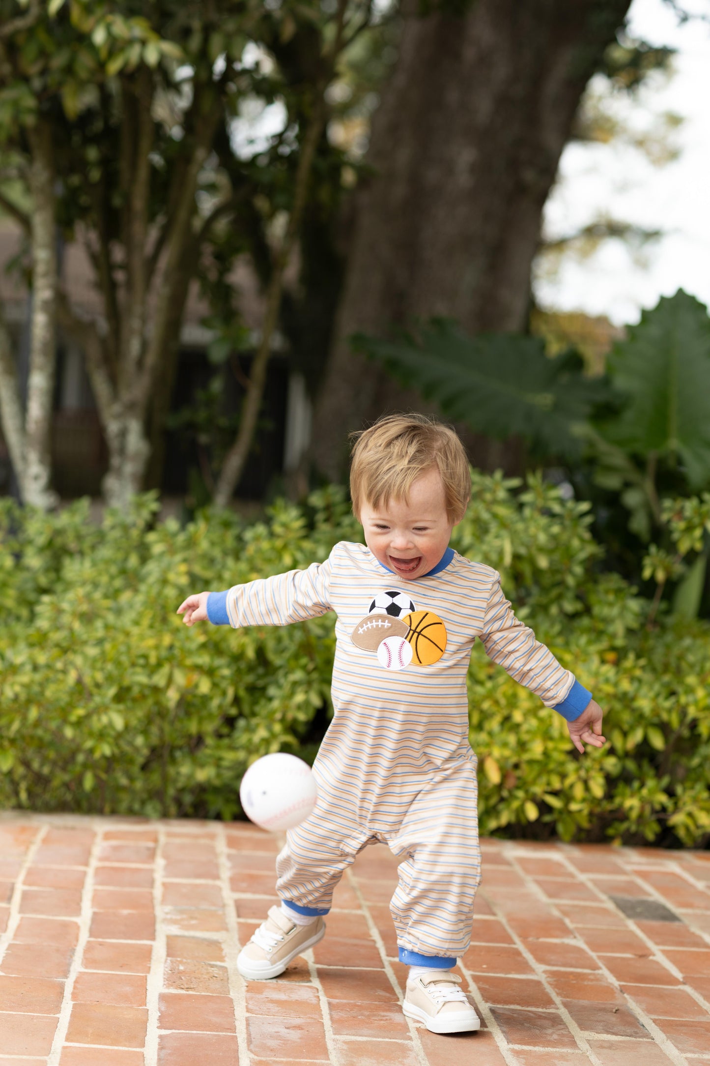 Trotter Street Sports Romper