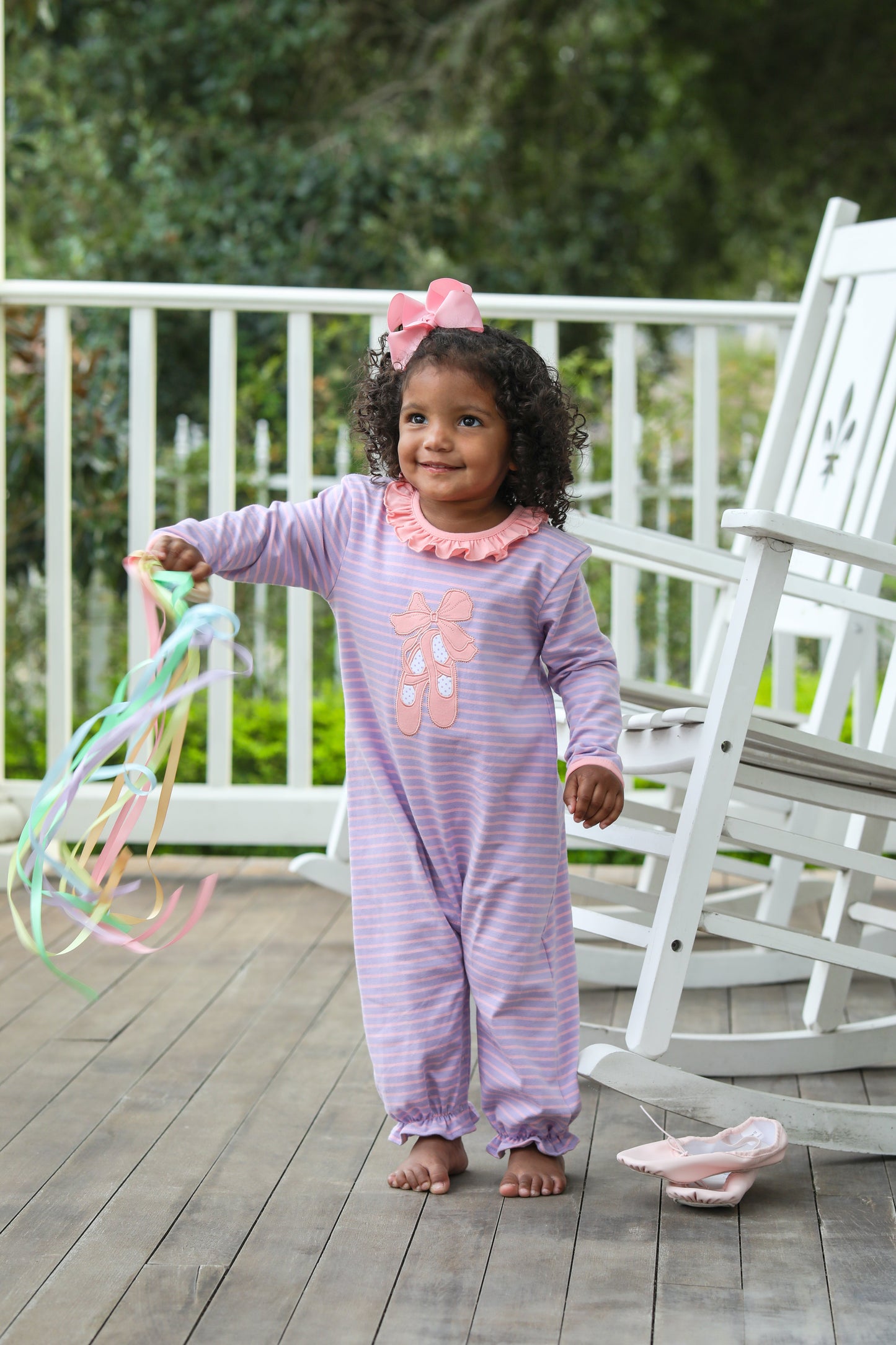 Trotter Street Ballet Slipper Romper