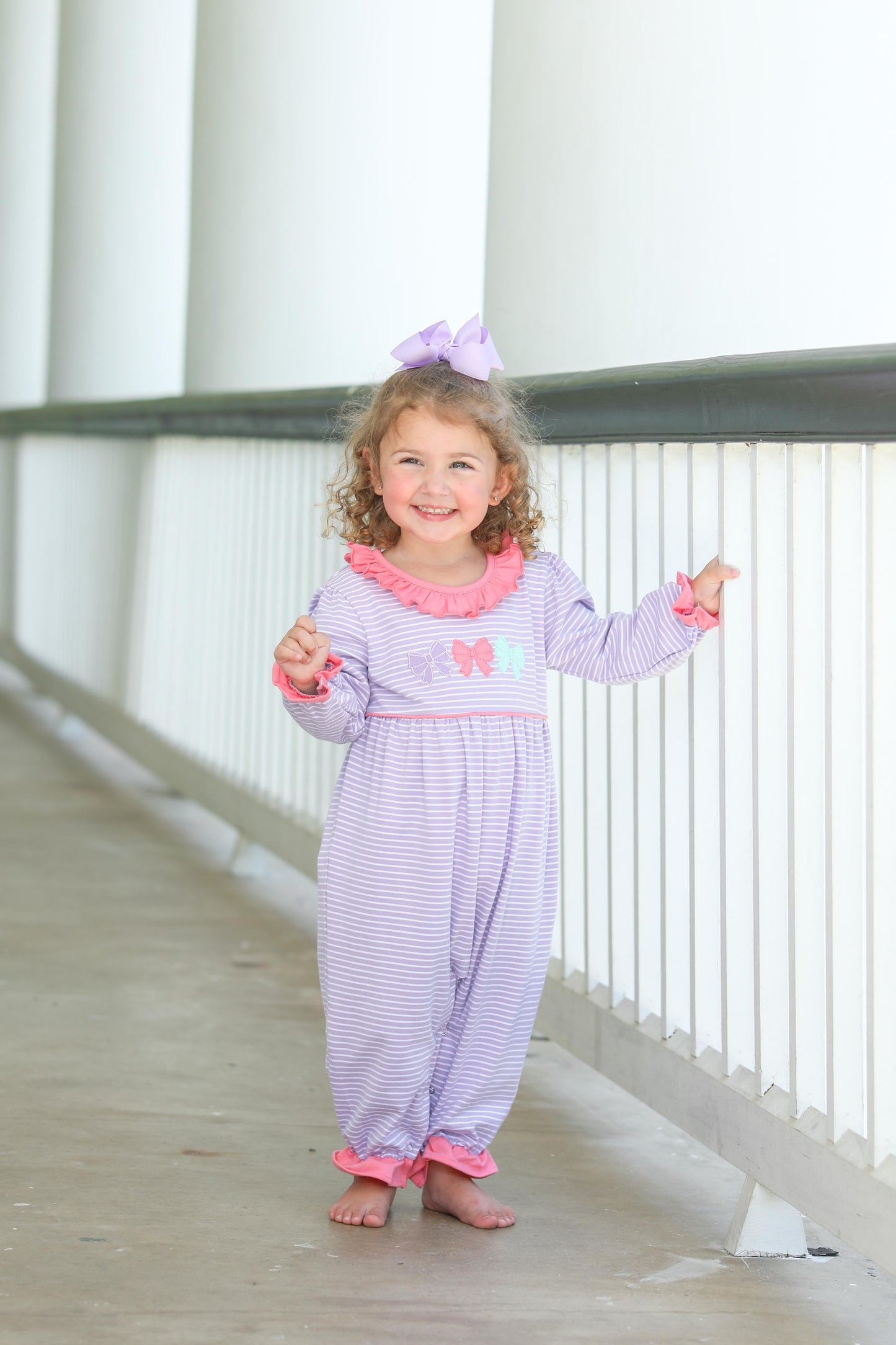 Trotter Street Bows Romper