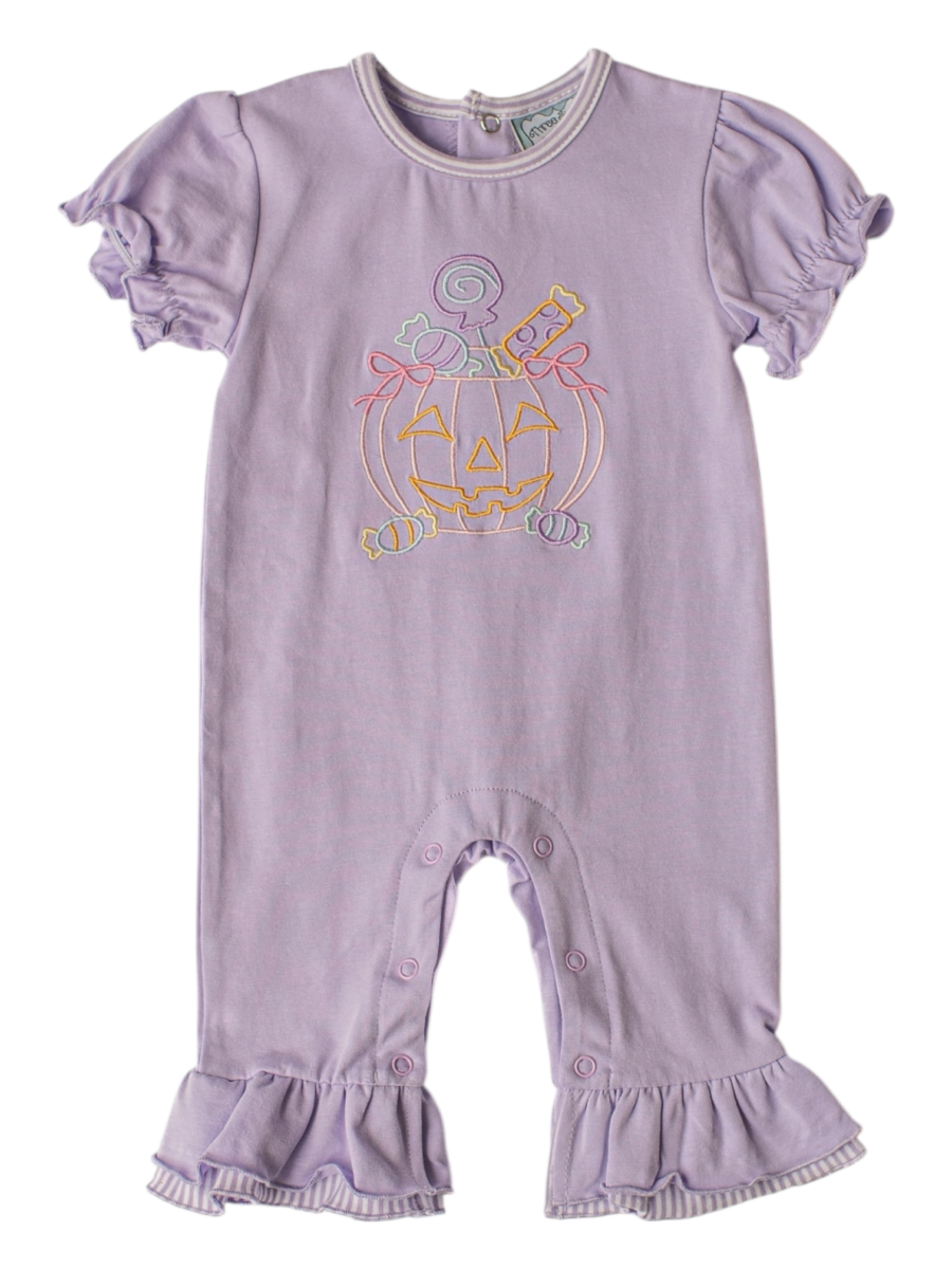 Three Sisters Trick or Treat Girl Romper