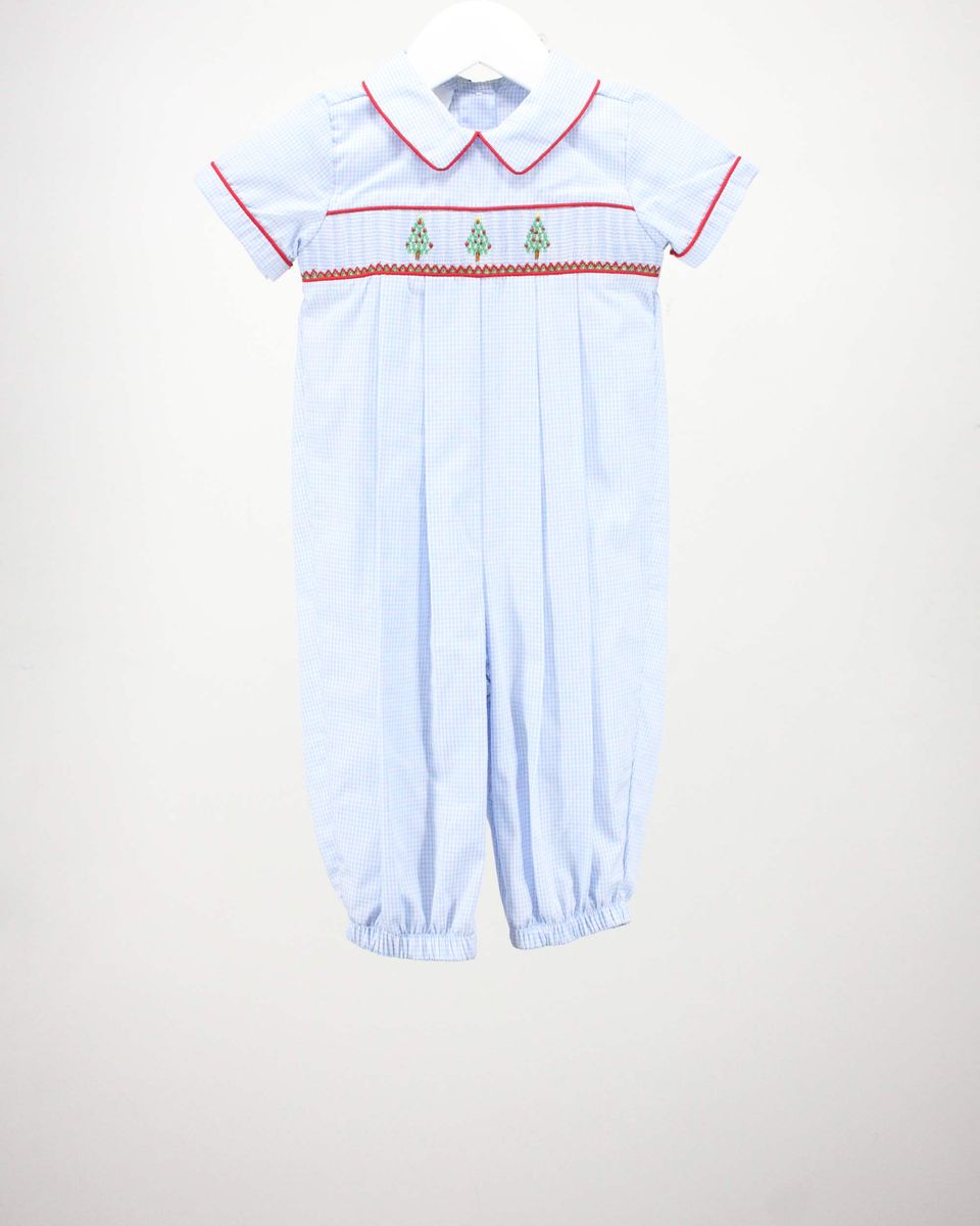 Baby Blessings Christmas Tree Levi Romper