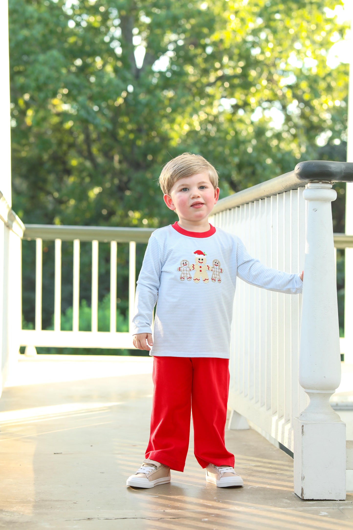 Trotter Street Gingerbread Pants Set