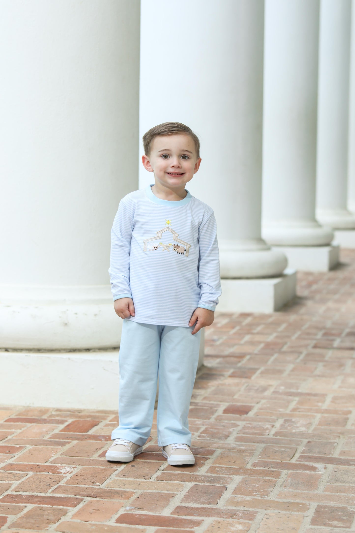 Trotter Street Nativity Pants Set