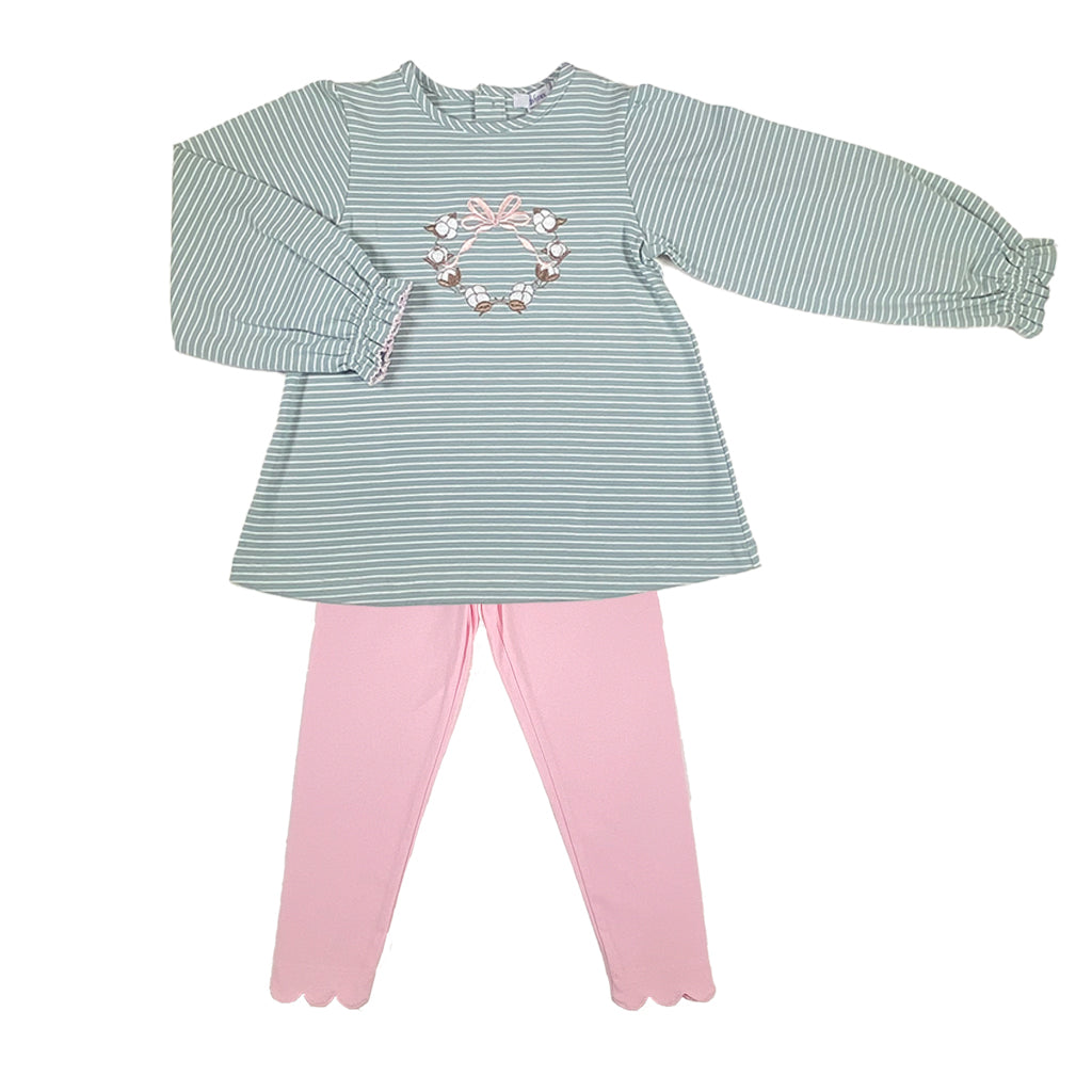 Ishtex Cotton Girl Legging Set