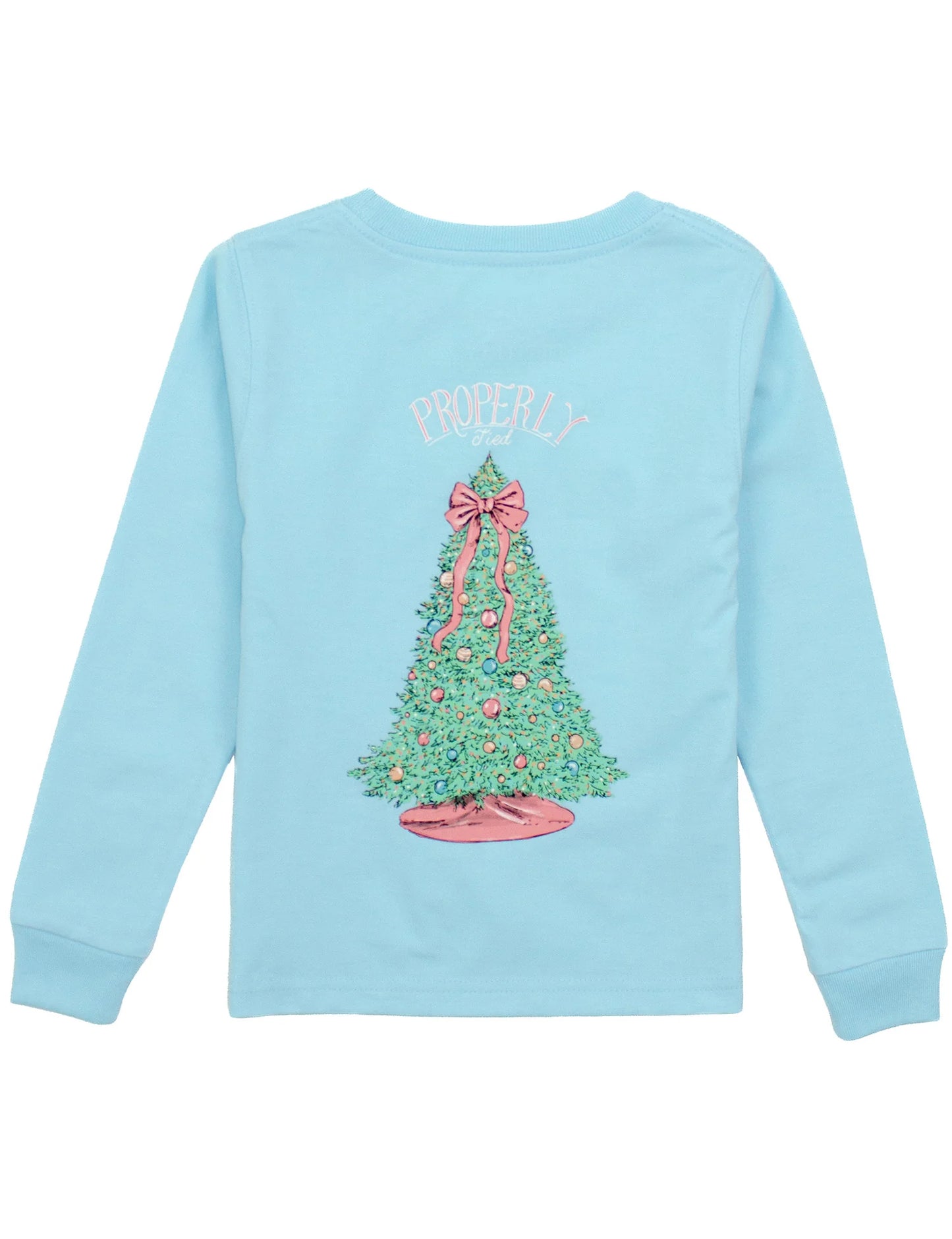 Properly Tied Merry and Bright LS Tee