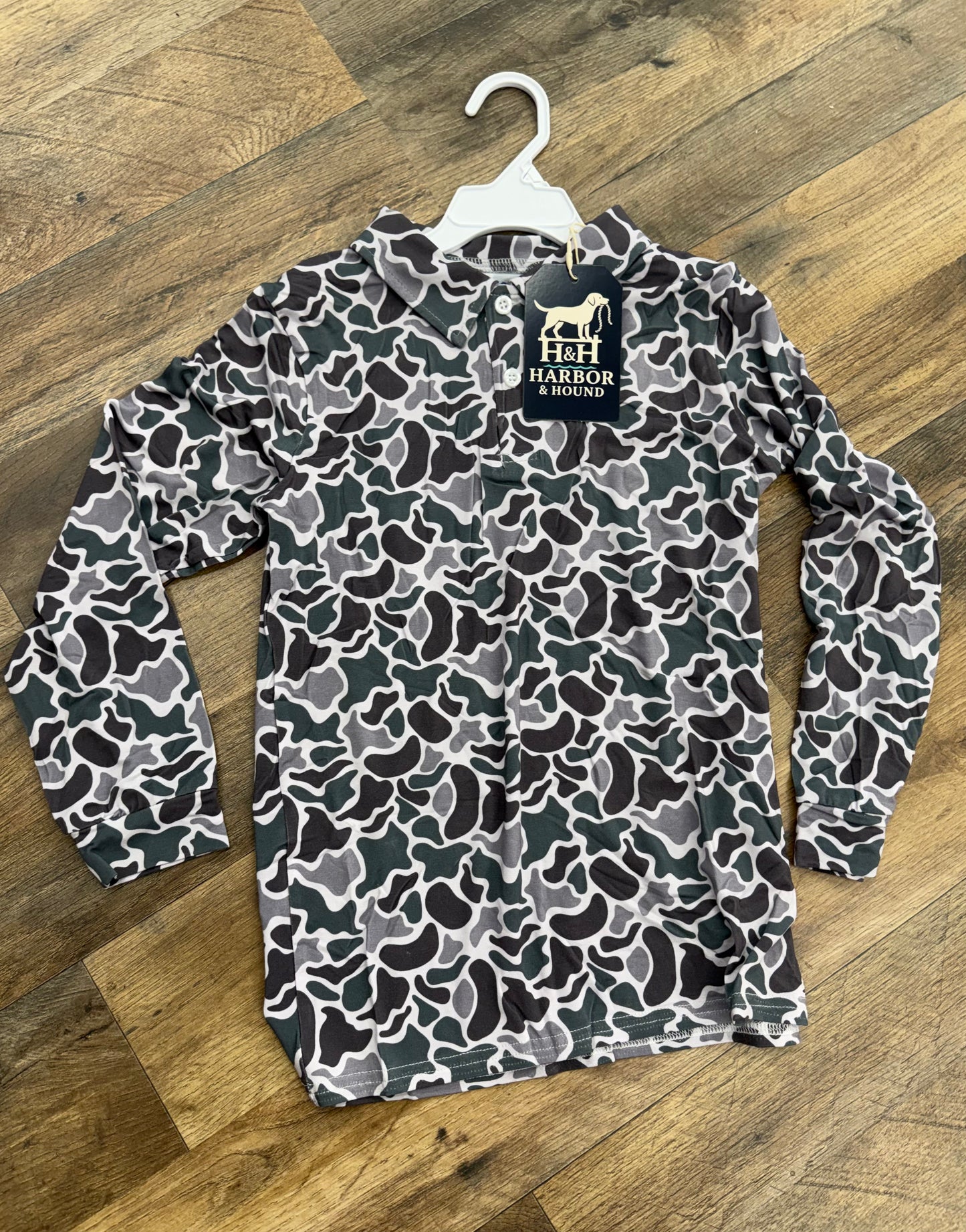 Harbor & Hound Pier Polo in Deer Camo