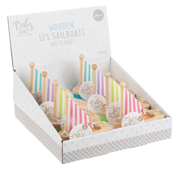 Ganz Lil Sailboats Wooden