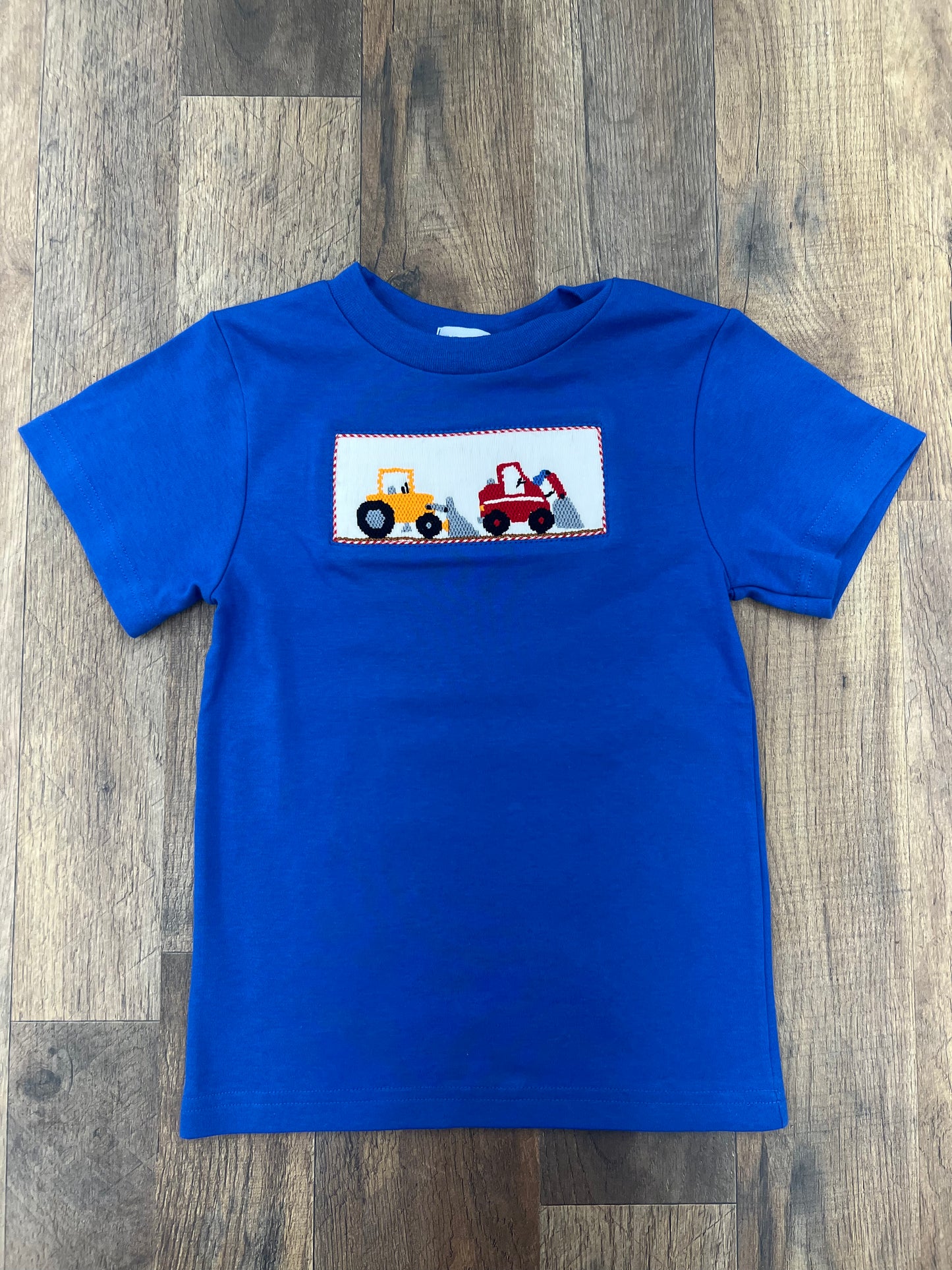 Vive La Fete Royal Blue Excavator Smock