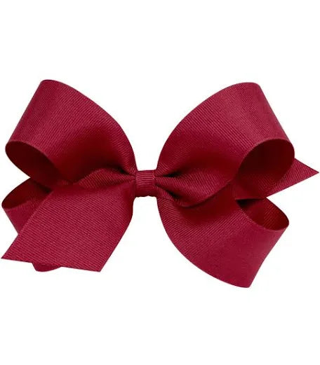 Wee Ones Cranberry Bow