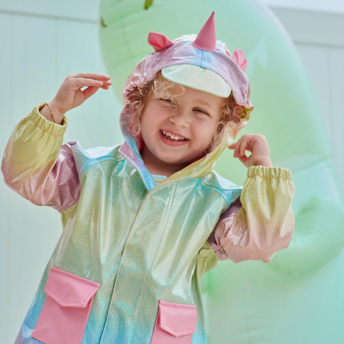 Magnetic Me Unicorn Sparkle Raincoat