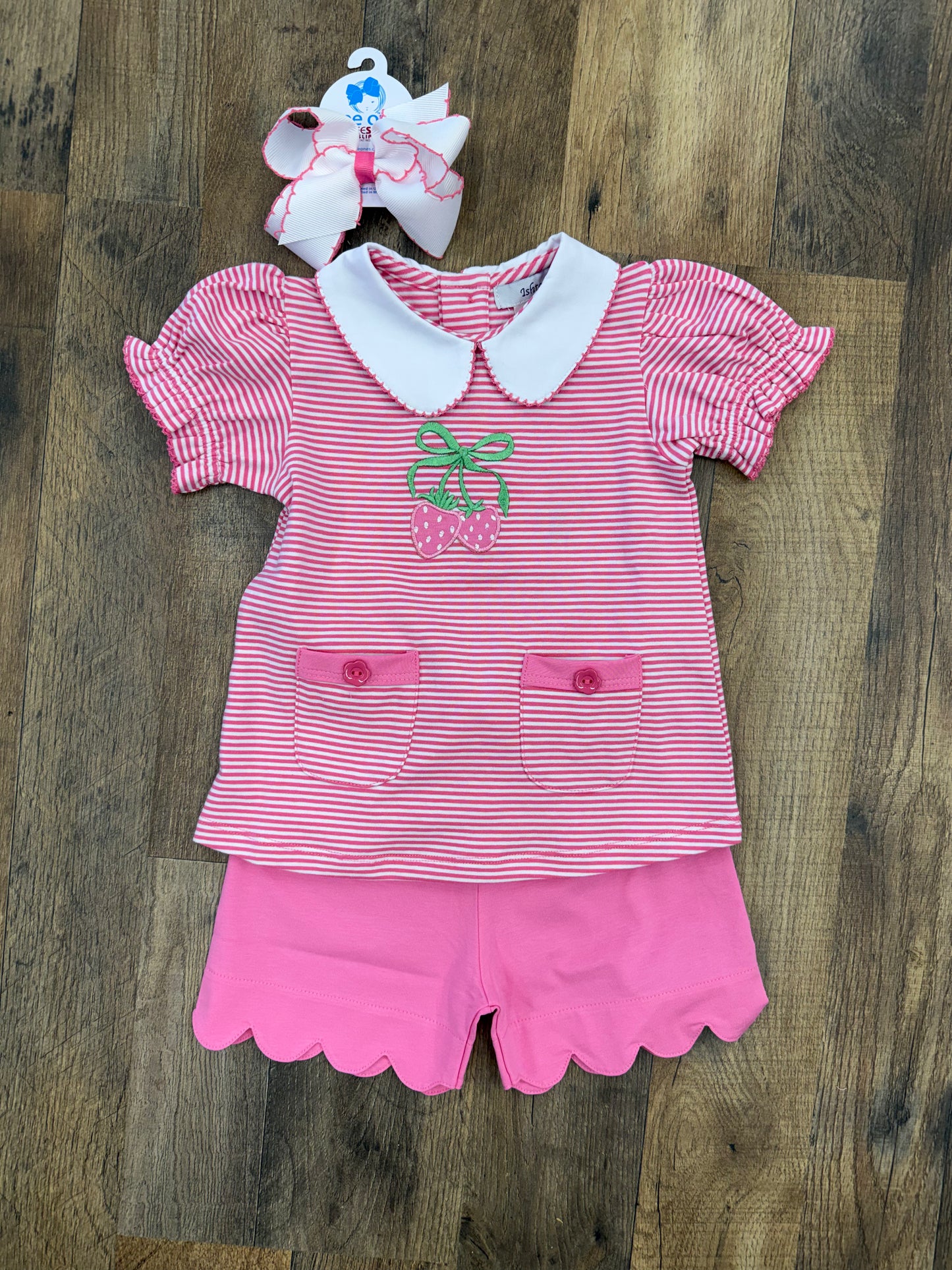 Ishtex Strawberry Girl Short Set