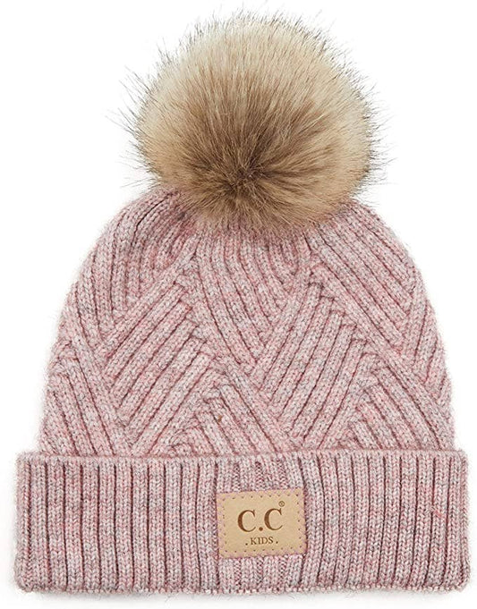 Pink Pom Pom Toboggan (1-4yrs)