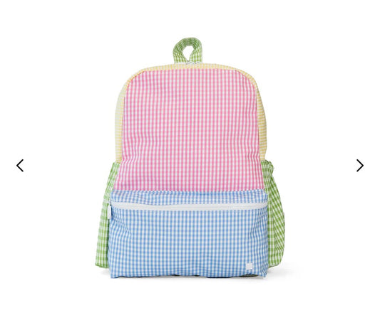 TRVL Backpacker Patch Pink Backpack