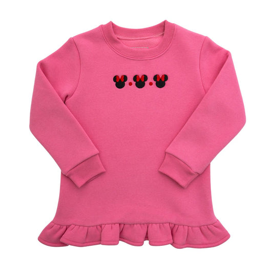 Itsy Bitsy Mouse Ruffle Pullover