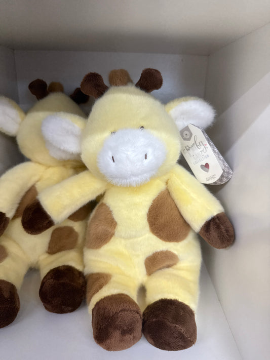 Cuddlesome Giraffe