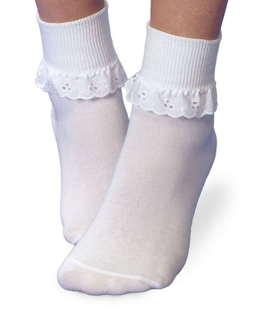 Eyelet Socks White