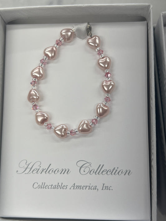 Collectables Pink Heart Bracelet