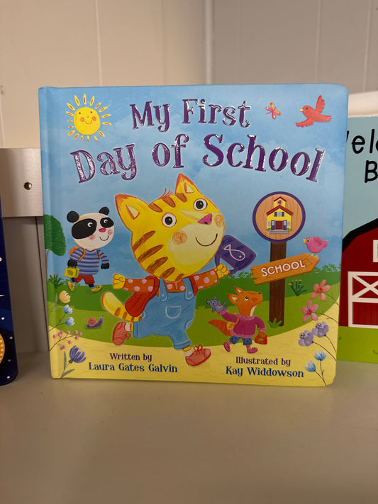 My First Day of School Book