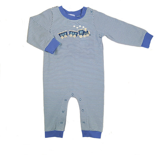 Ishtex Train Boy Romper